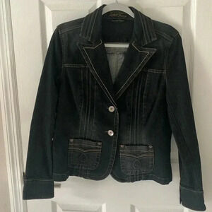 Kikit Jeans Western Denim Jacket Blazer size medium